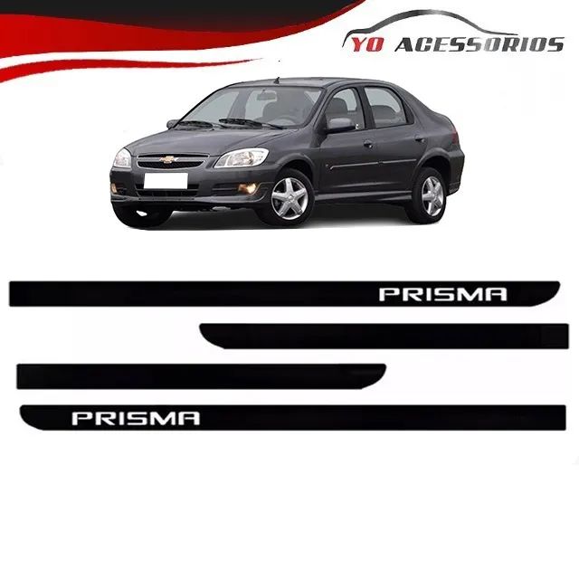 Friso Lateral Prisma Modelo Borrachão
