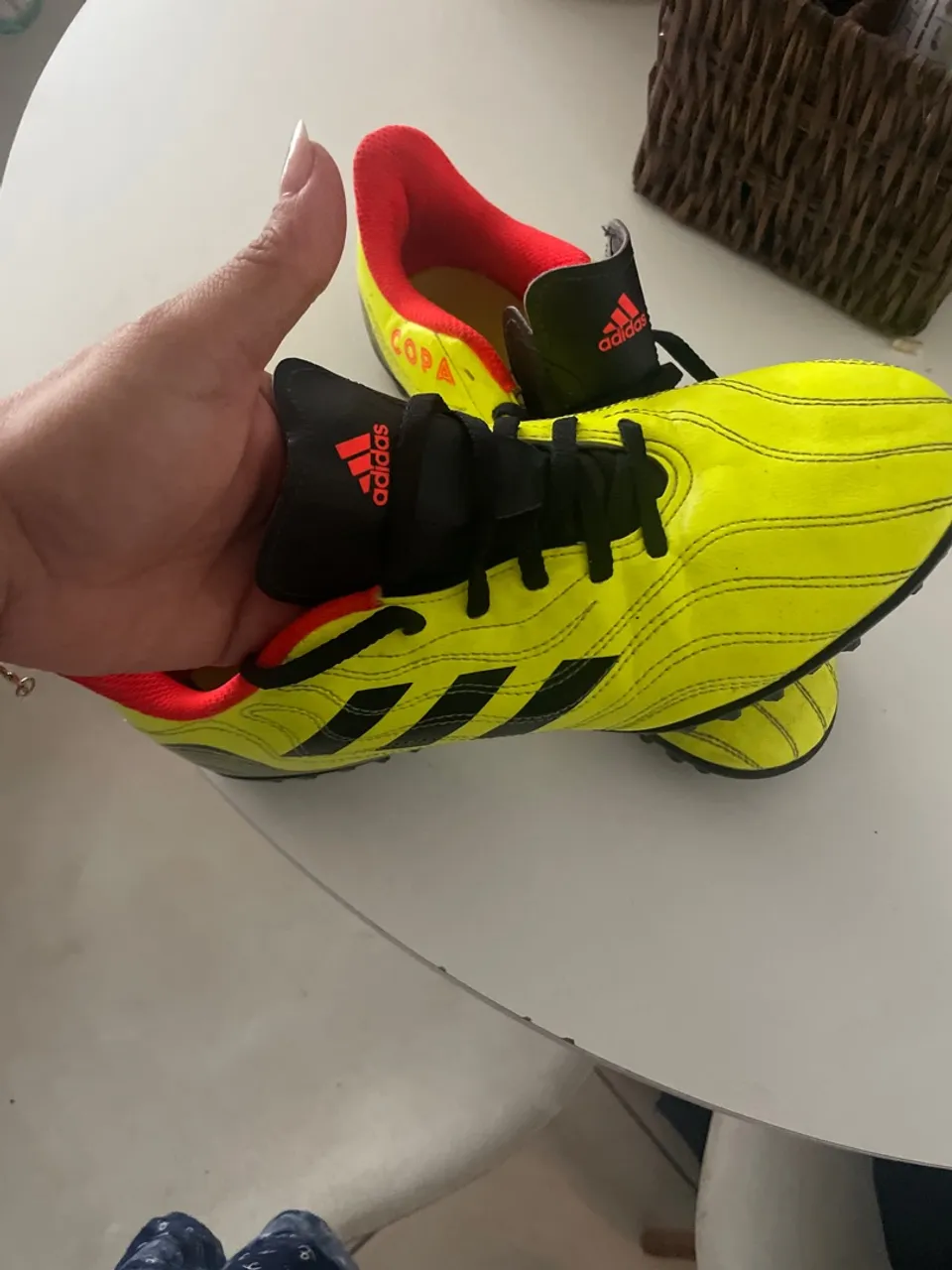 Chuteira Adidas Copa Amarela