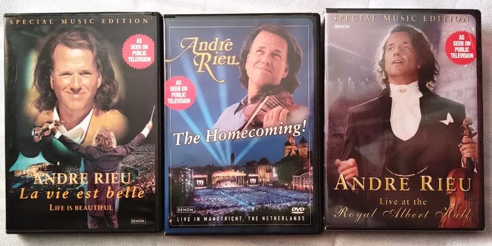 Andre Rieu - A Celebration Of Music box com 3 dvds - Foto 5