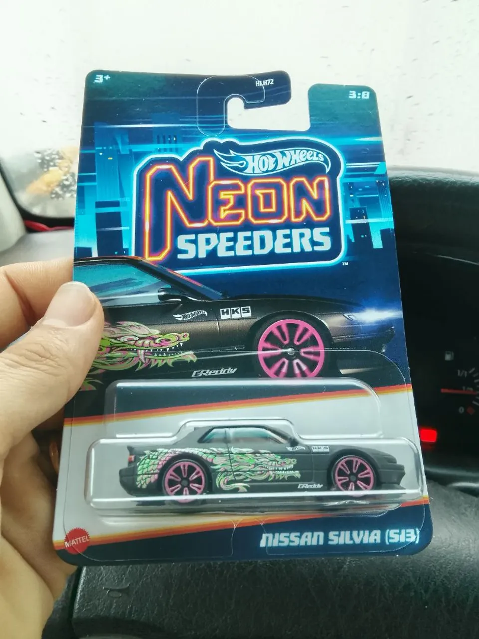 Hot Wheels Neon Speeders Nissan Silvia (S13)