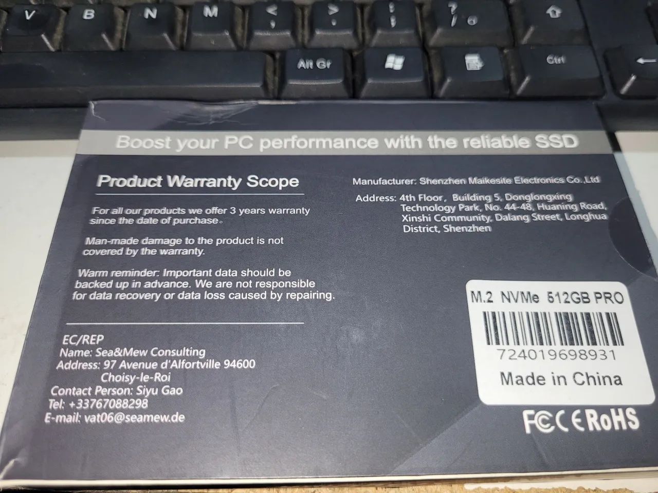 SSD XrayDisk 512GB Pro PCIe Gen3 x4 - Foto 4