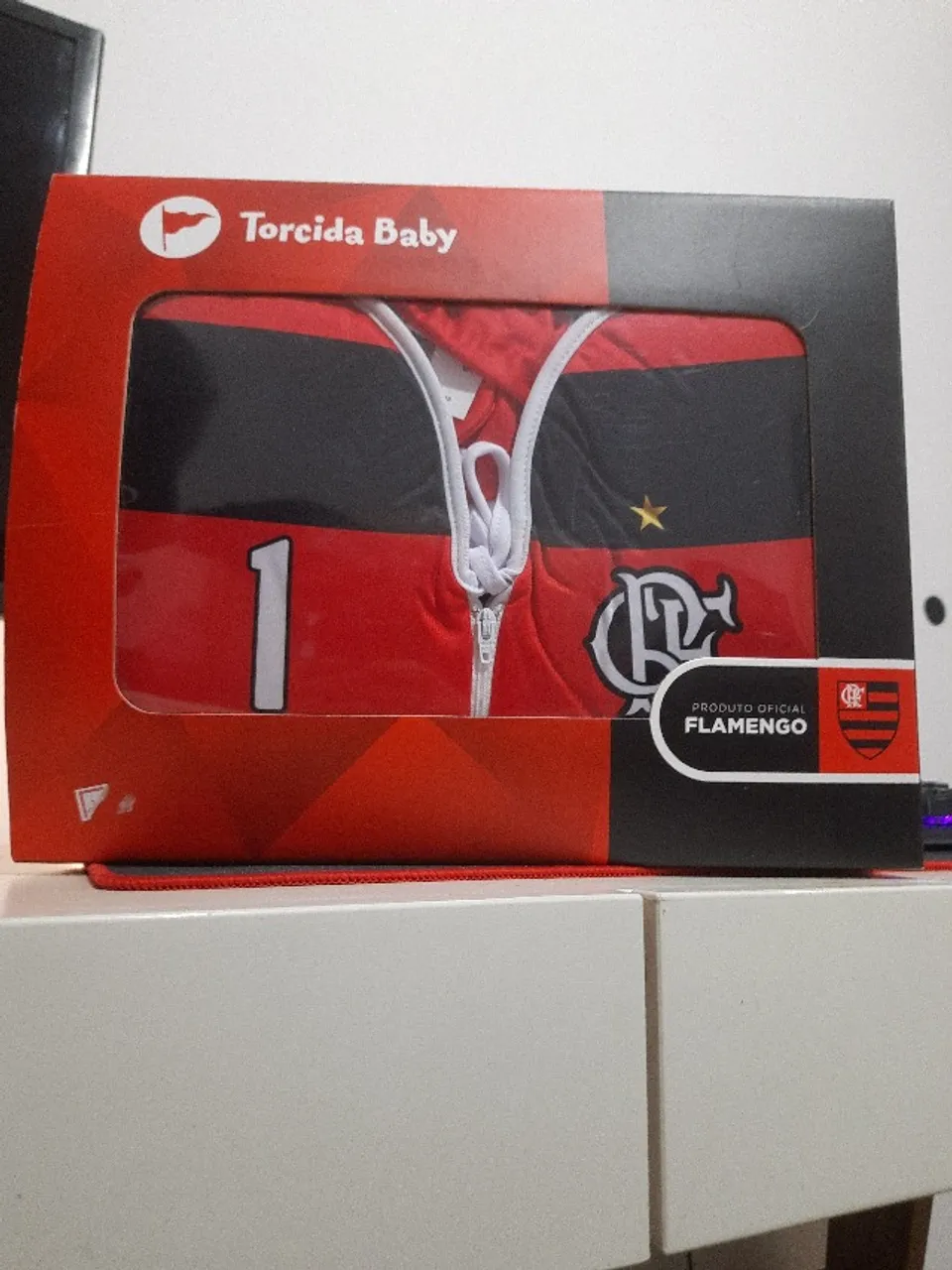 Saída Maternidade Flamengo para menina - Novo