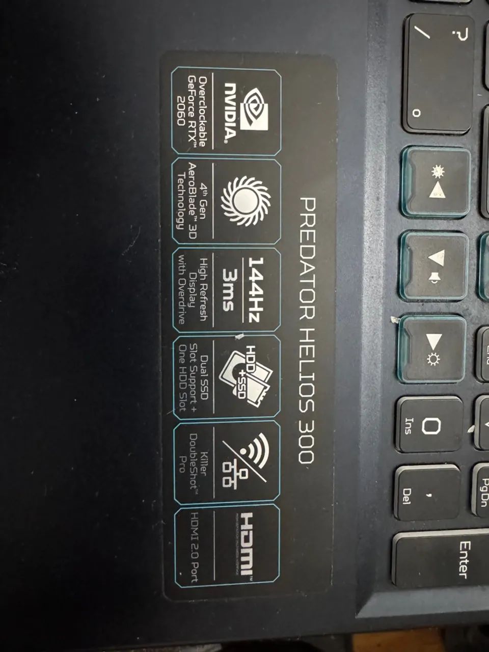 Notebook Gamer Acer Predator Helios 300