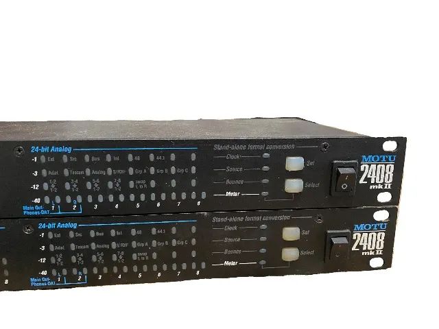 Interface de audio Motu 2 unidades 2408MKII + PCI 424 - Foto 5