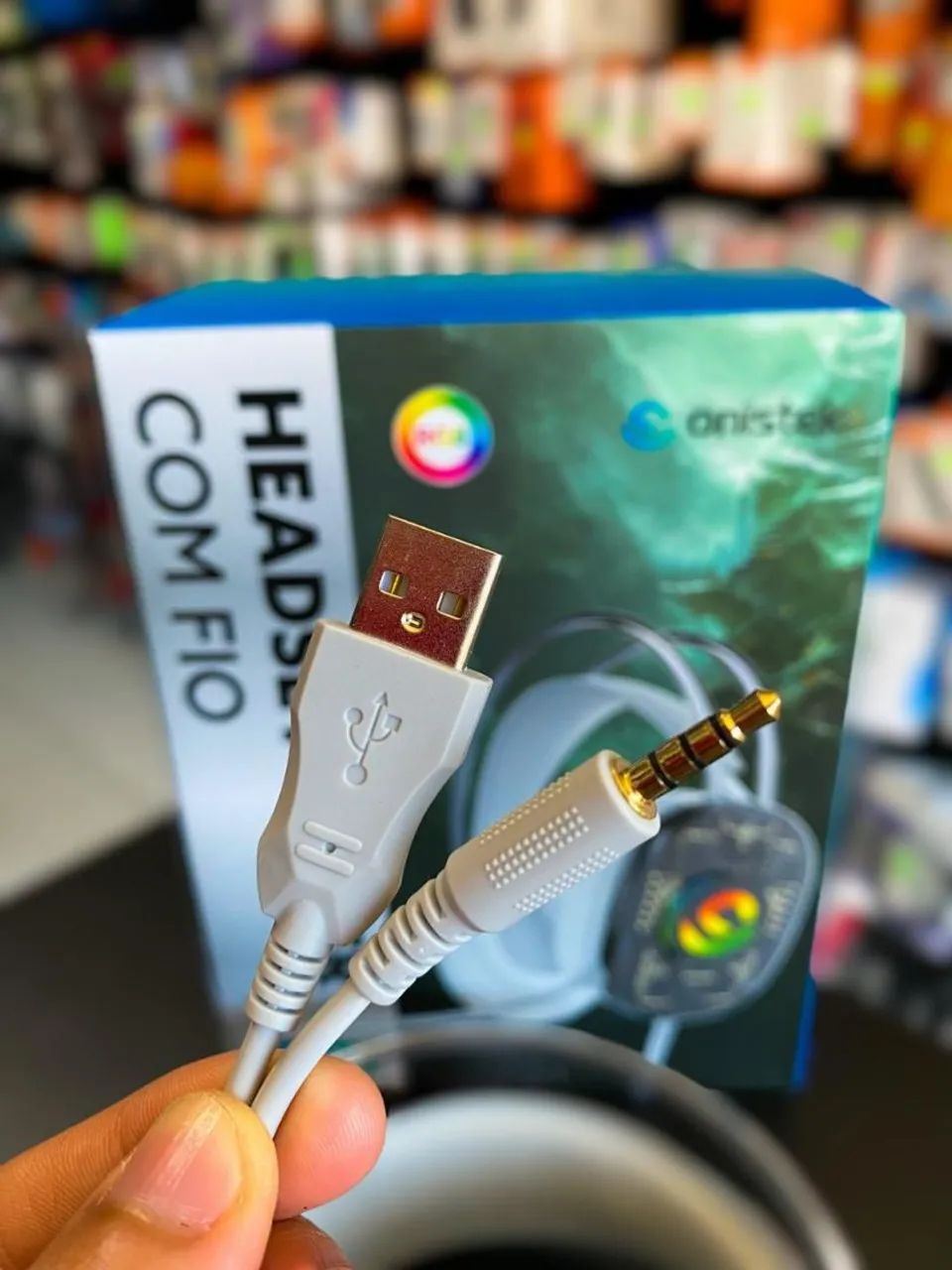 HEADSET GAMER ONISTEK FN639 - Foto 5