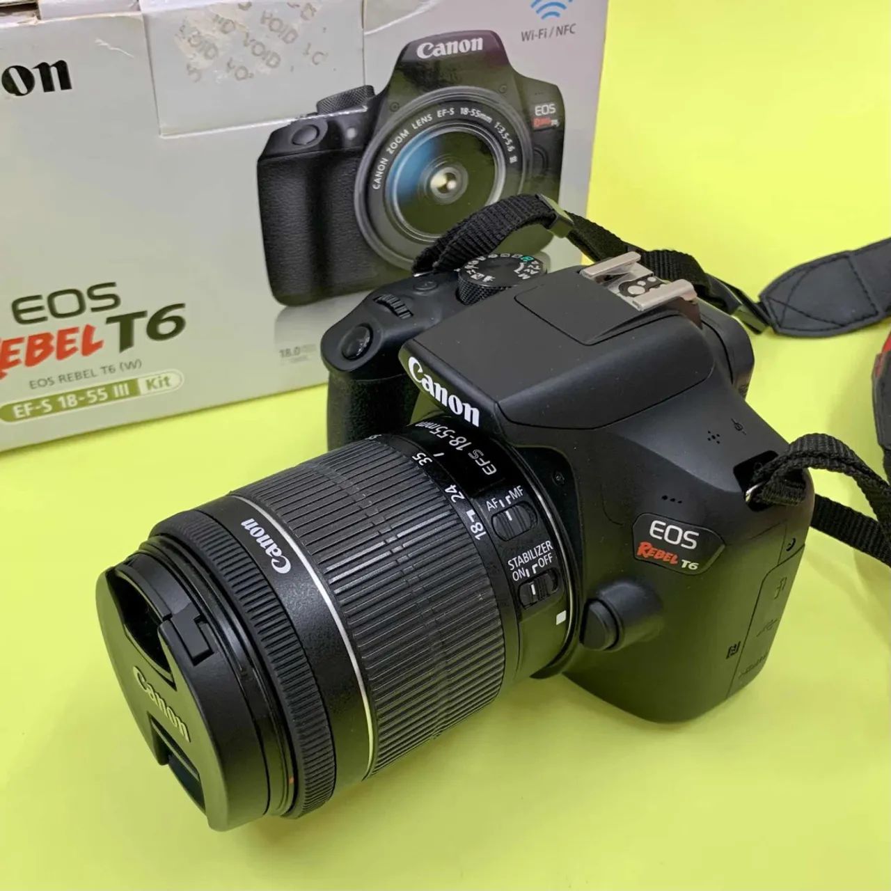 Câmera Canon EOS Rebel T6 - Foto 3