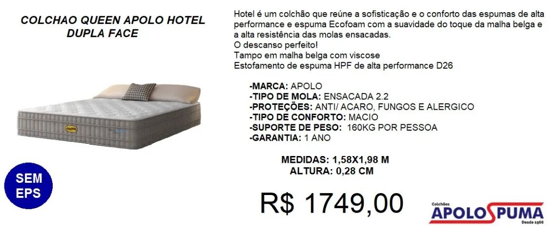 COLCHÃO QUEEN MOLAS E ESPUMAS VARIOS MODELOS A PRONTA-ENTREGA - Foto 2
