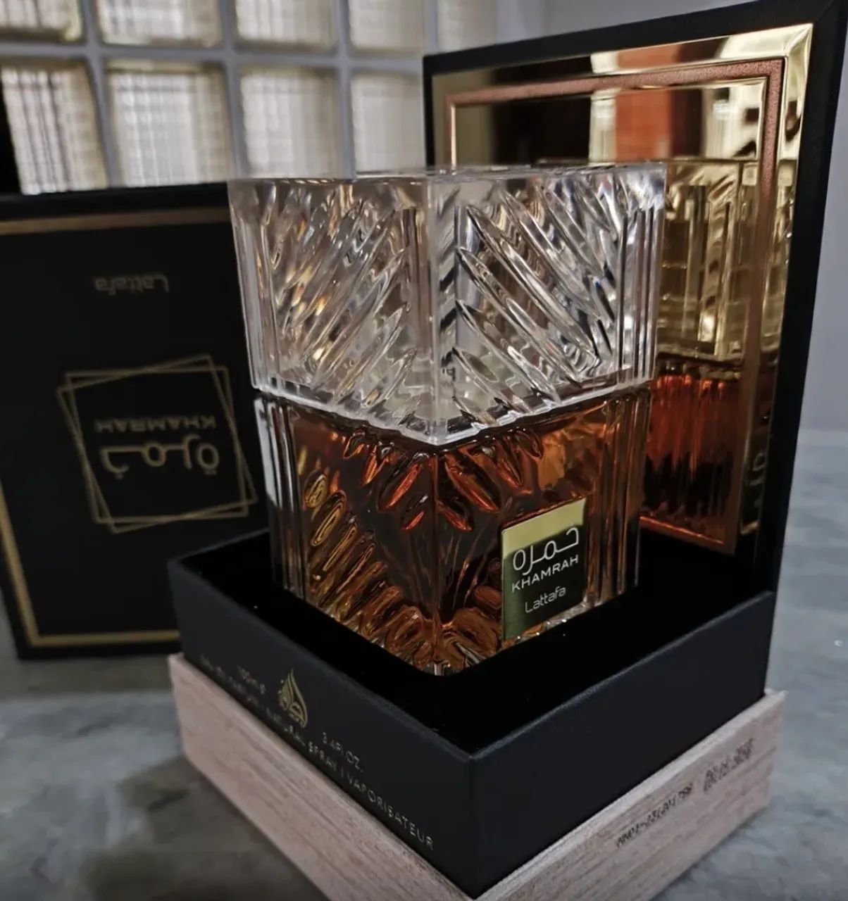 Perfume Árabe Lattaffa Khamrah - 100ml / Unisex