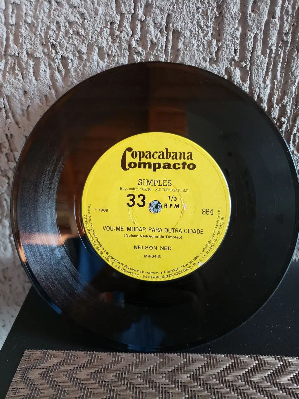 Disco de vinil pequeno / Nelson Ned. - Foto 2