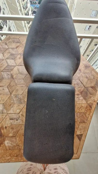 Banco couro Shadow 600  - Preto - Foto 3