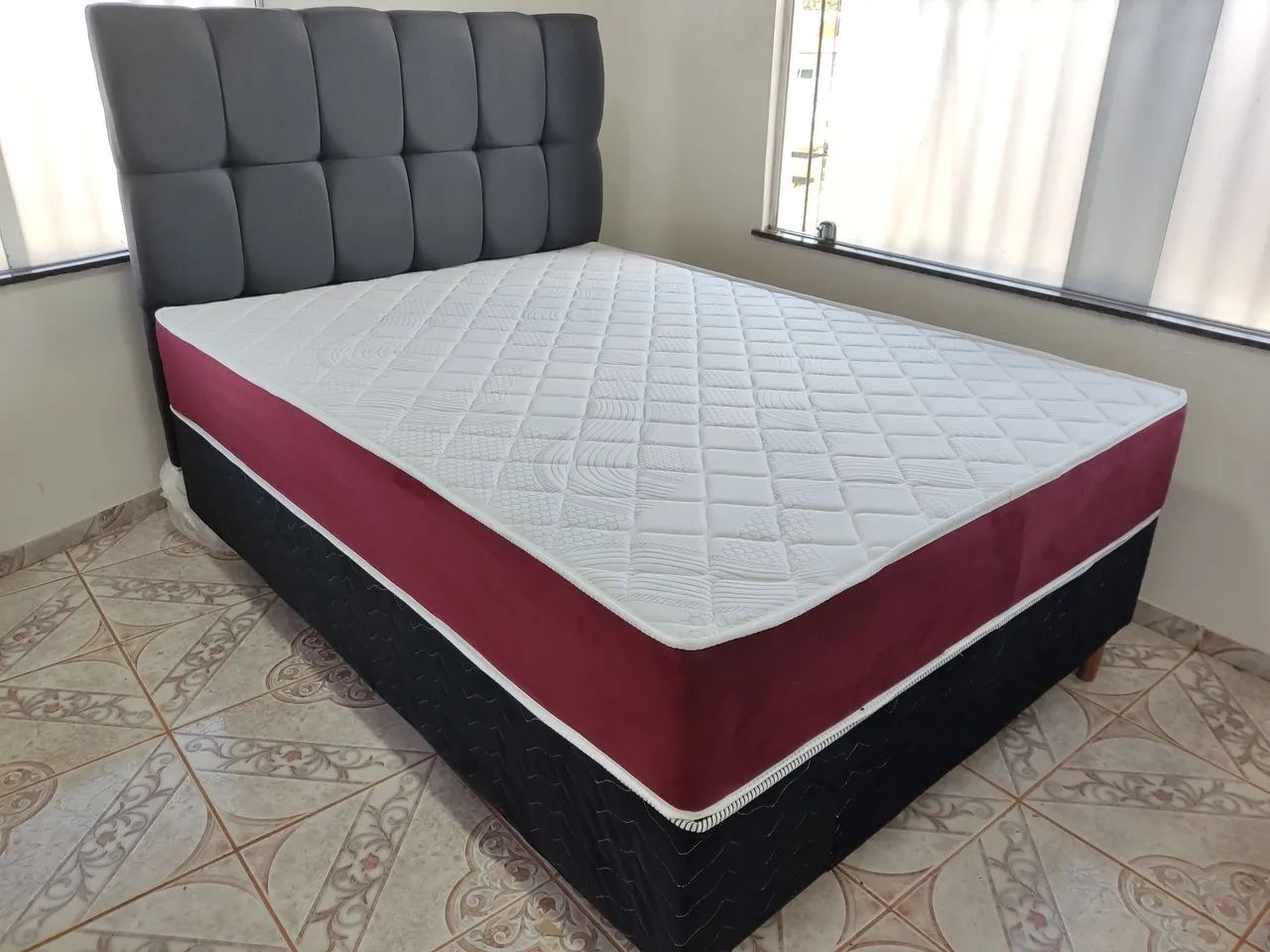 Cama Box Completa com Colchão e base - Foto 4