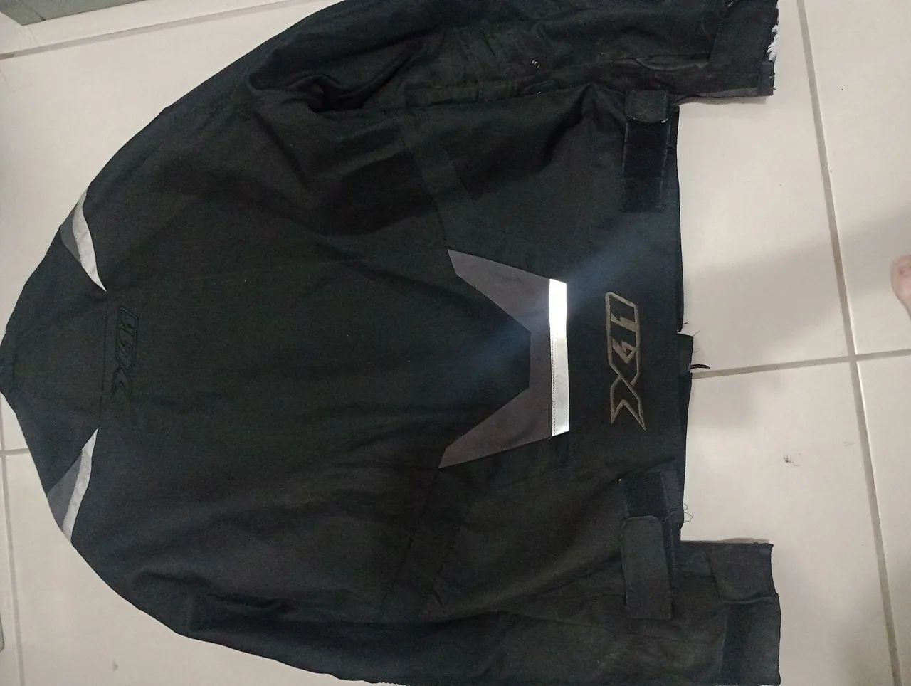 KIT MOTOCICLISTA (JAQUETA + LUVA X11 E CAPACETE LS2) - Foto 2
