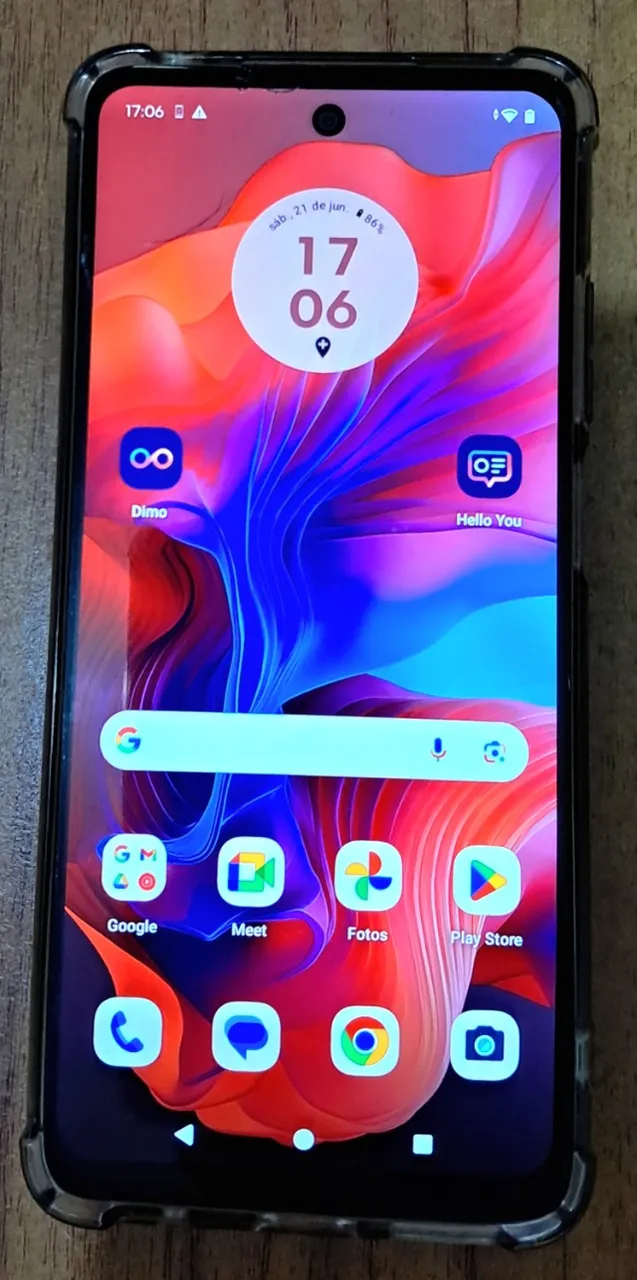 Moto G04S seminovo 4 meses de uso