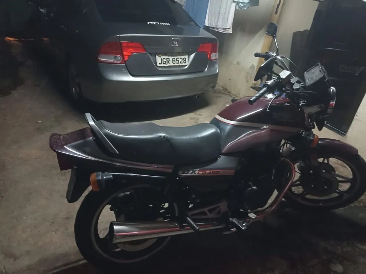 Vendo relíquia Honda dx cá 450  - Foto 2