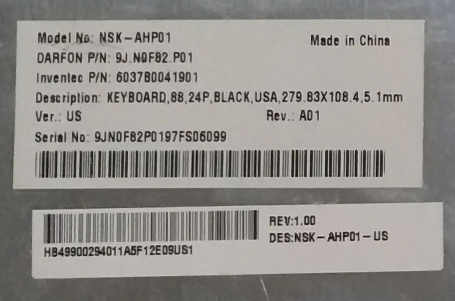 Teclado Netobook Notebook BenQ Joybook Lite u121 Eco Excelente Estado Sem Defeitos - Foto 3