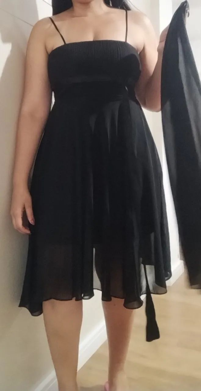Vestido preto de festa - Foto 4