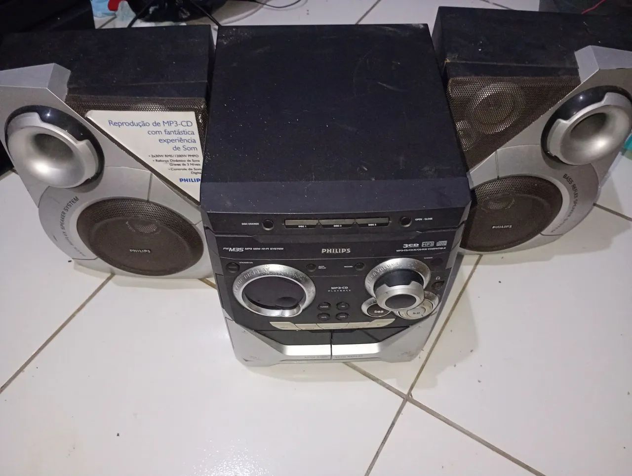 Som Philips com MP3 e CD - Foto 2
