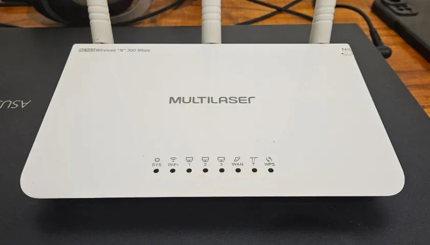 ROTEADOR WILERESS 300 MBPS MULTILASER64186556643203120