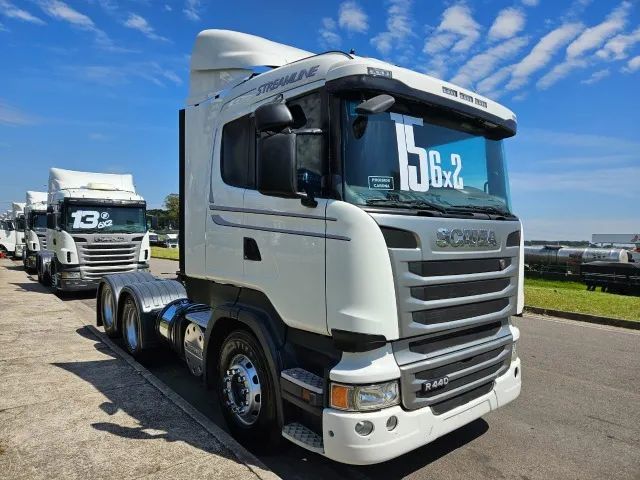 Scania R440 6x2 Streamline Ano 2015 Automático Multimídia Ar Digital TOP DE LINHA - Foto 3