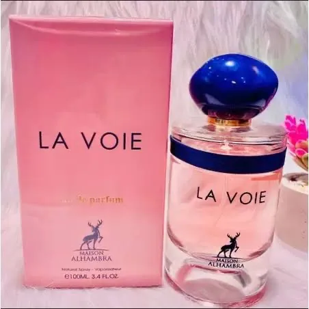Perfume Feminino Árabe La Voie Maison Alhambra 100ml Original Lacrado
