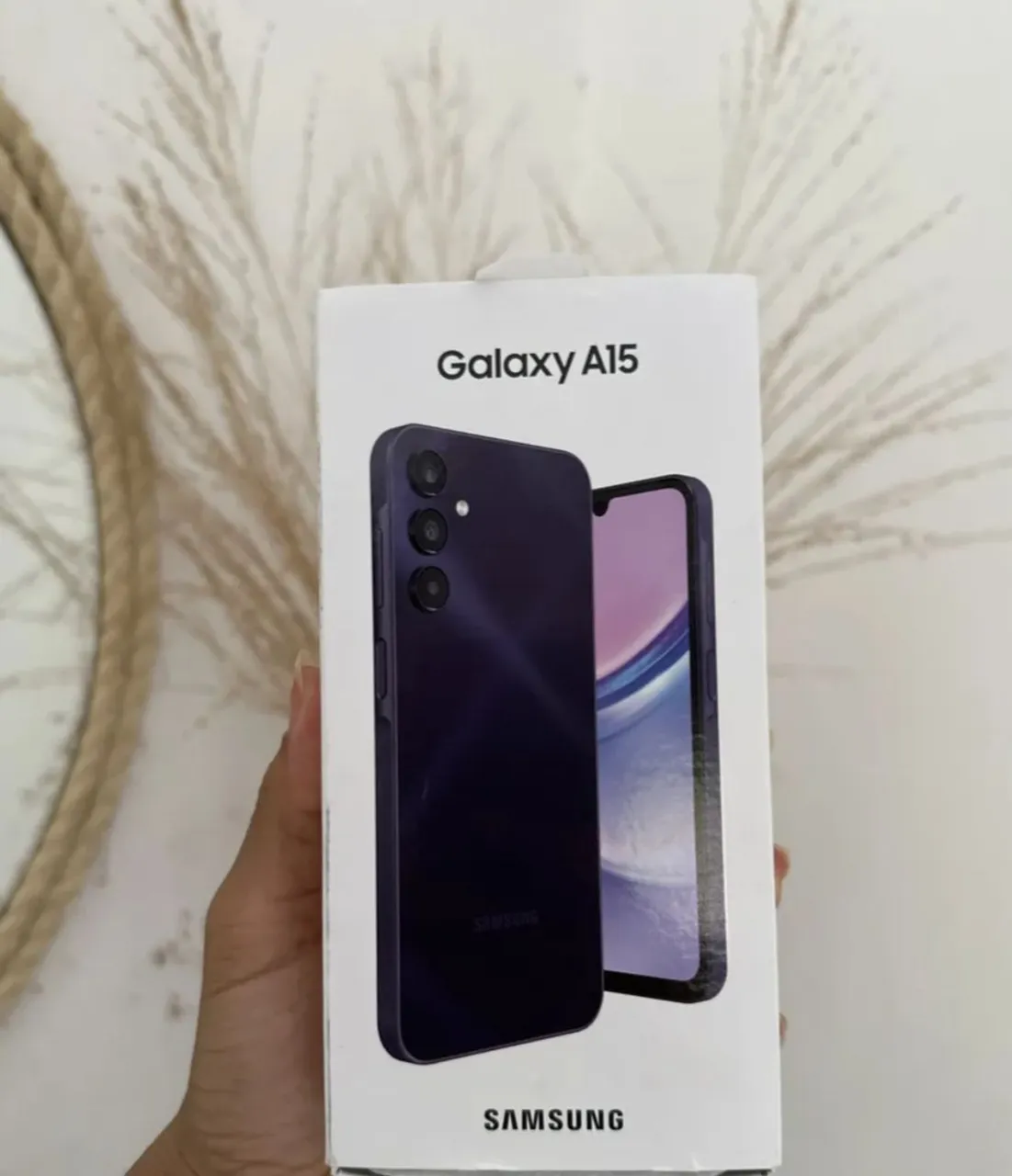 Samsung Galaxy a 15! Lacrado 128 gigas de memória V:1.050 aceito cartão com acréscimo!
