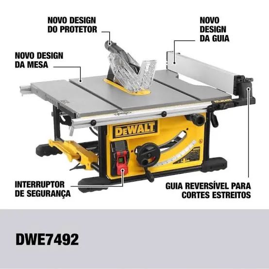 Serra de Mesa Dewalt DWE7492