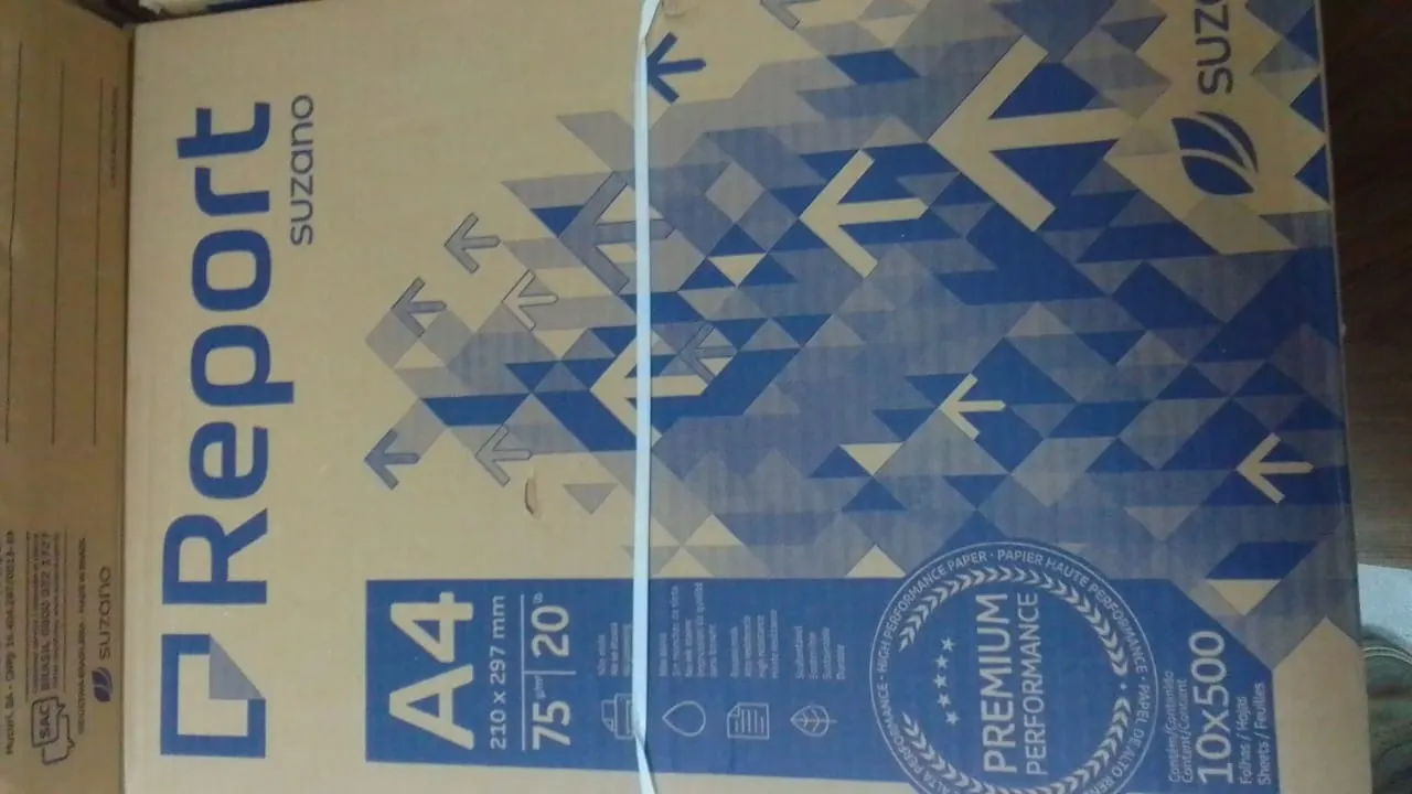 Pacote de Papel A4 Report