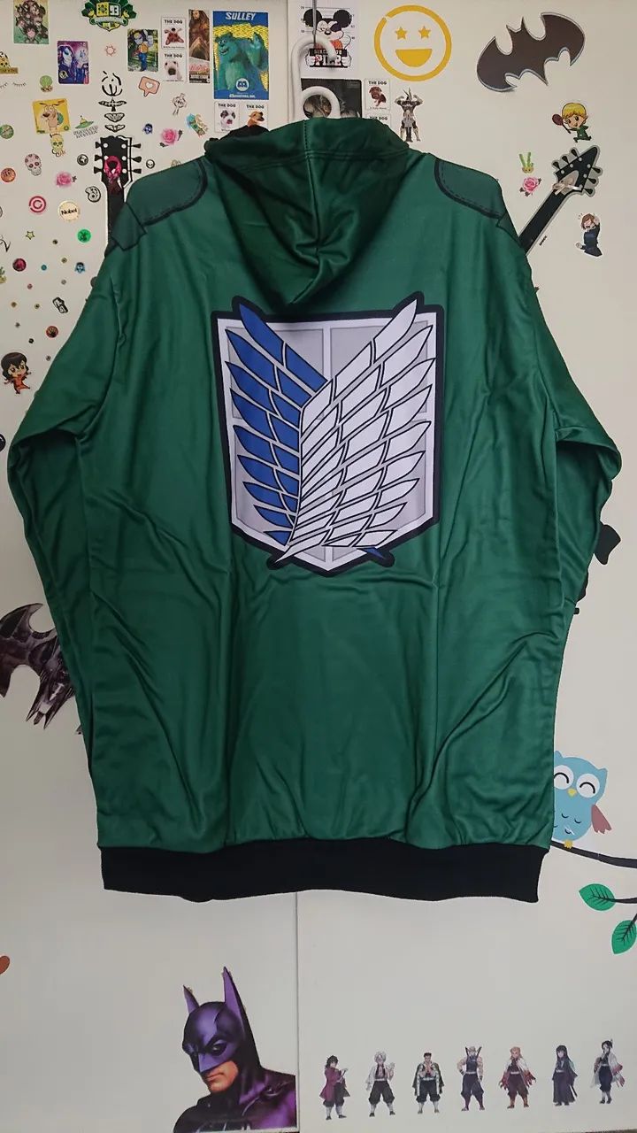 Moletom Attack on Titan/ Acompanha Brindes - Foto 5