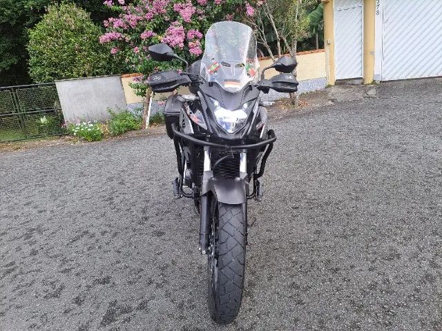 HONDA CB 500 X 2022 - preta - 34.800 Km - único dono IPVA 2025 - Foto 4