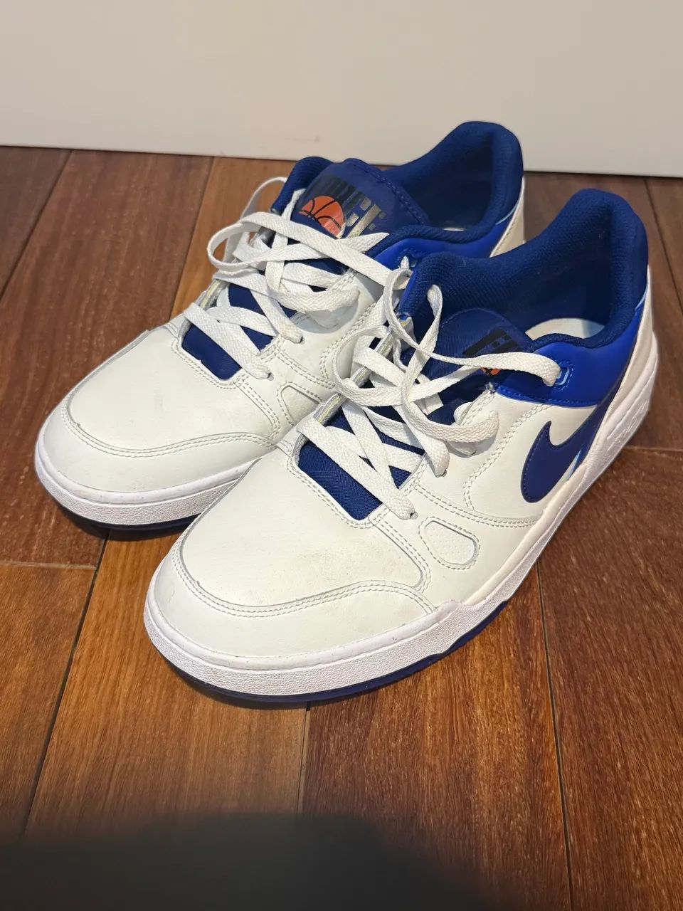Nike Force Branco  e Azul - Foto 3