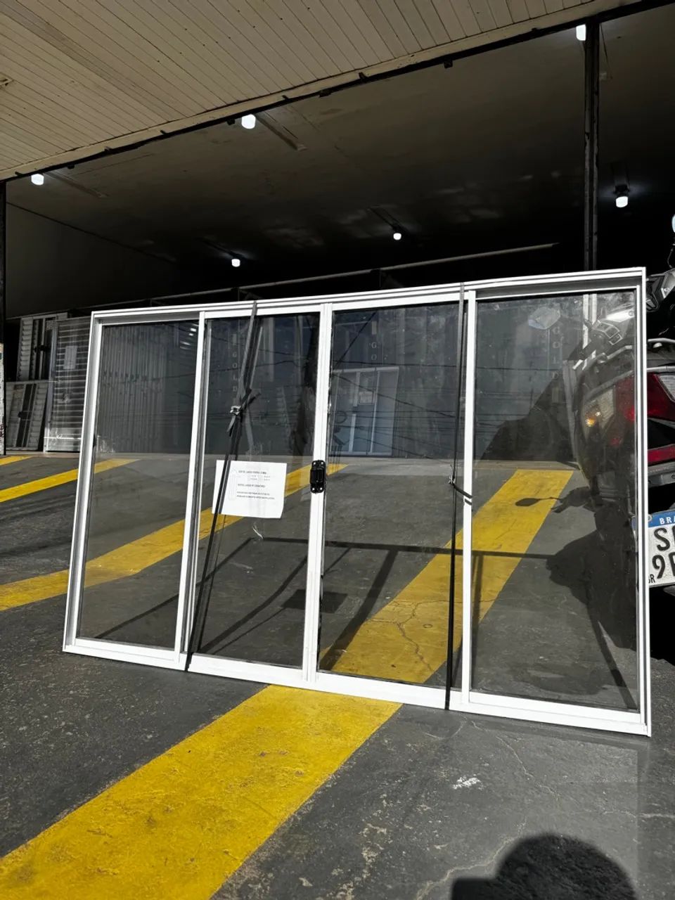 Janela 1.00x1.50 4 folhas Branca - Promoção por tempo limitado!