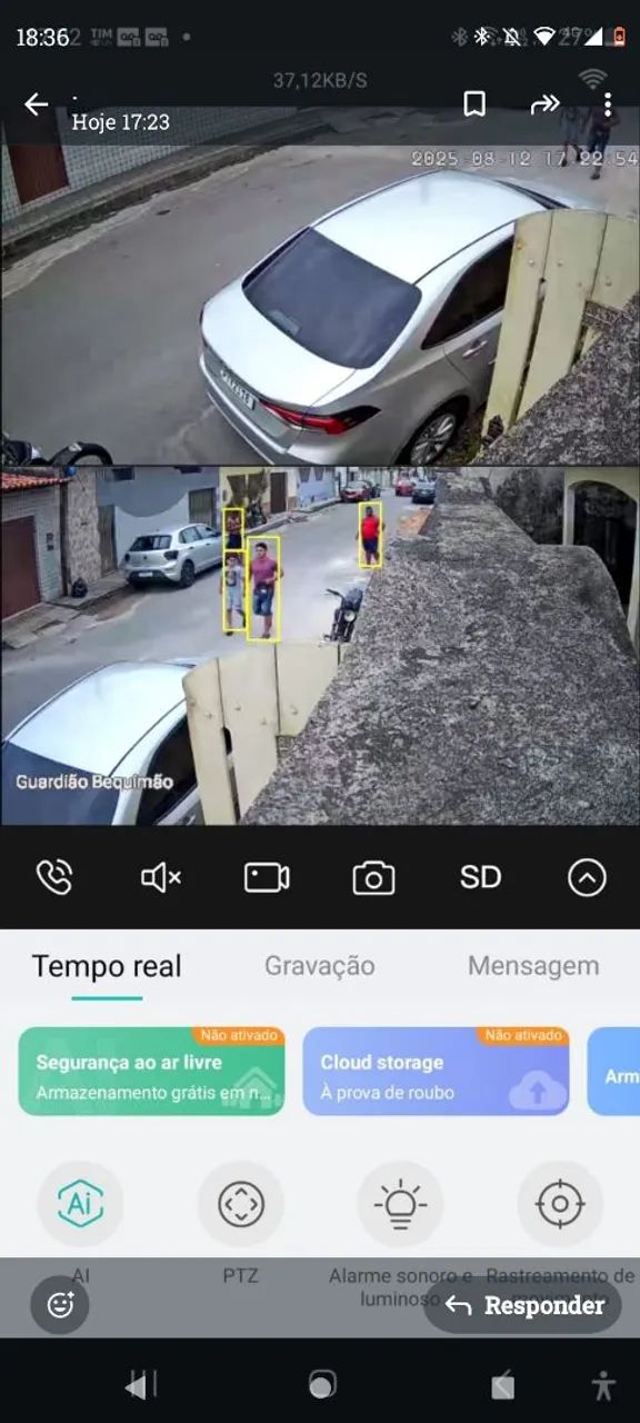 SUA CASA MONITORADA 24H DÓ SEU CELULAR  - Foto 2