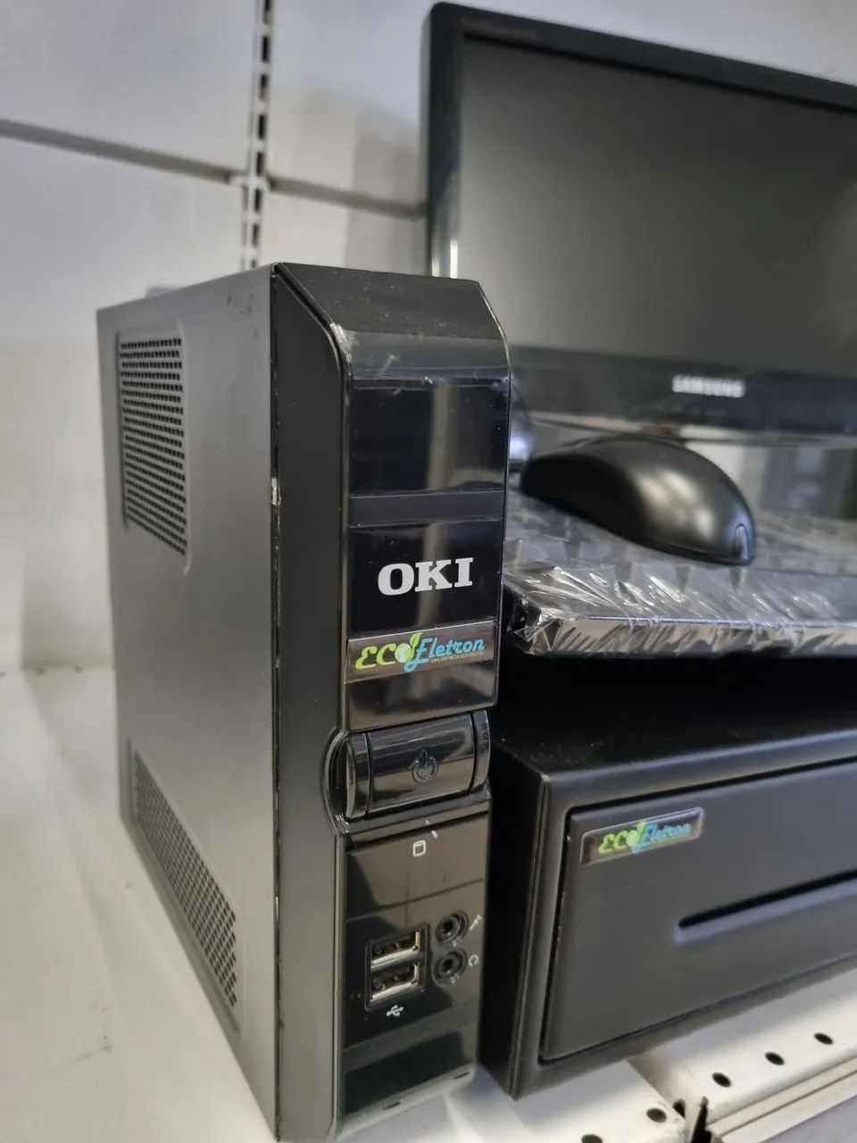 Kit PDV Completo com Mini PC - Acompanha impressora, leitor, gaveta + Periféricos - Foto 4