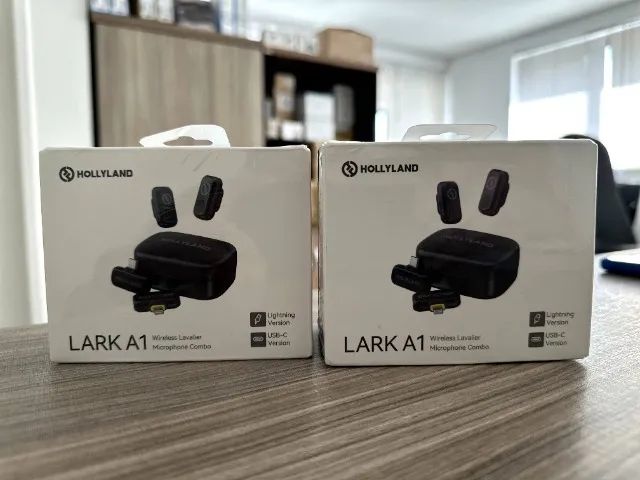 Microfone Hollyland LARK A1 Combo - Lacrado!