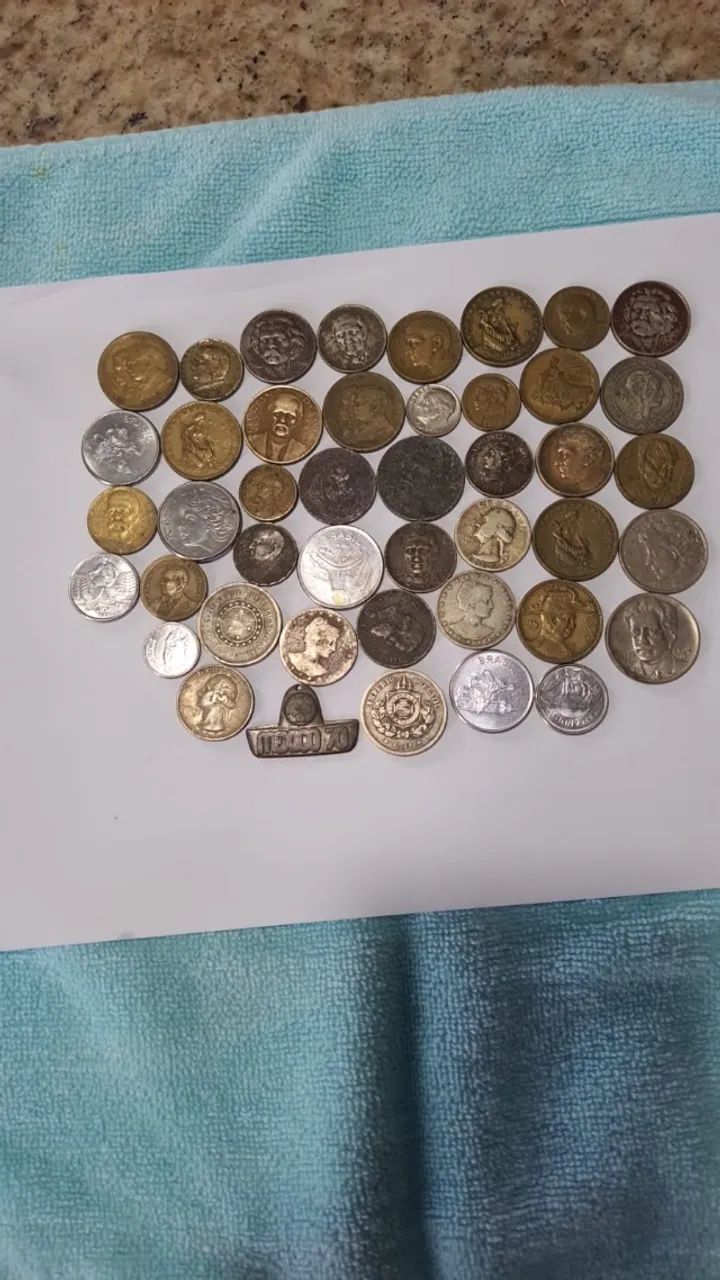 Moedas antigas 