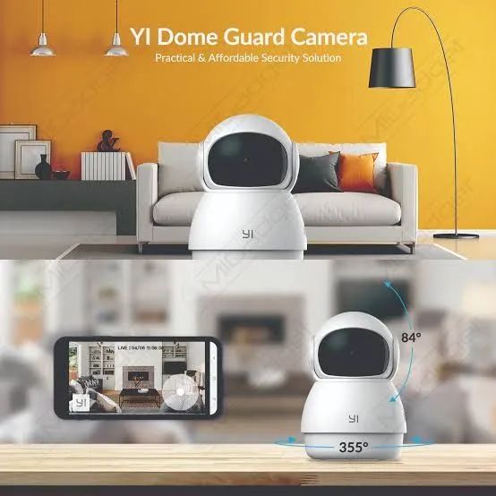 Câmera de Segurança Wi-Fi YI Dome Guard 1080P - Foto 2
