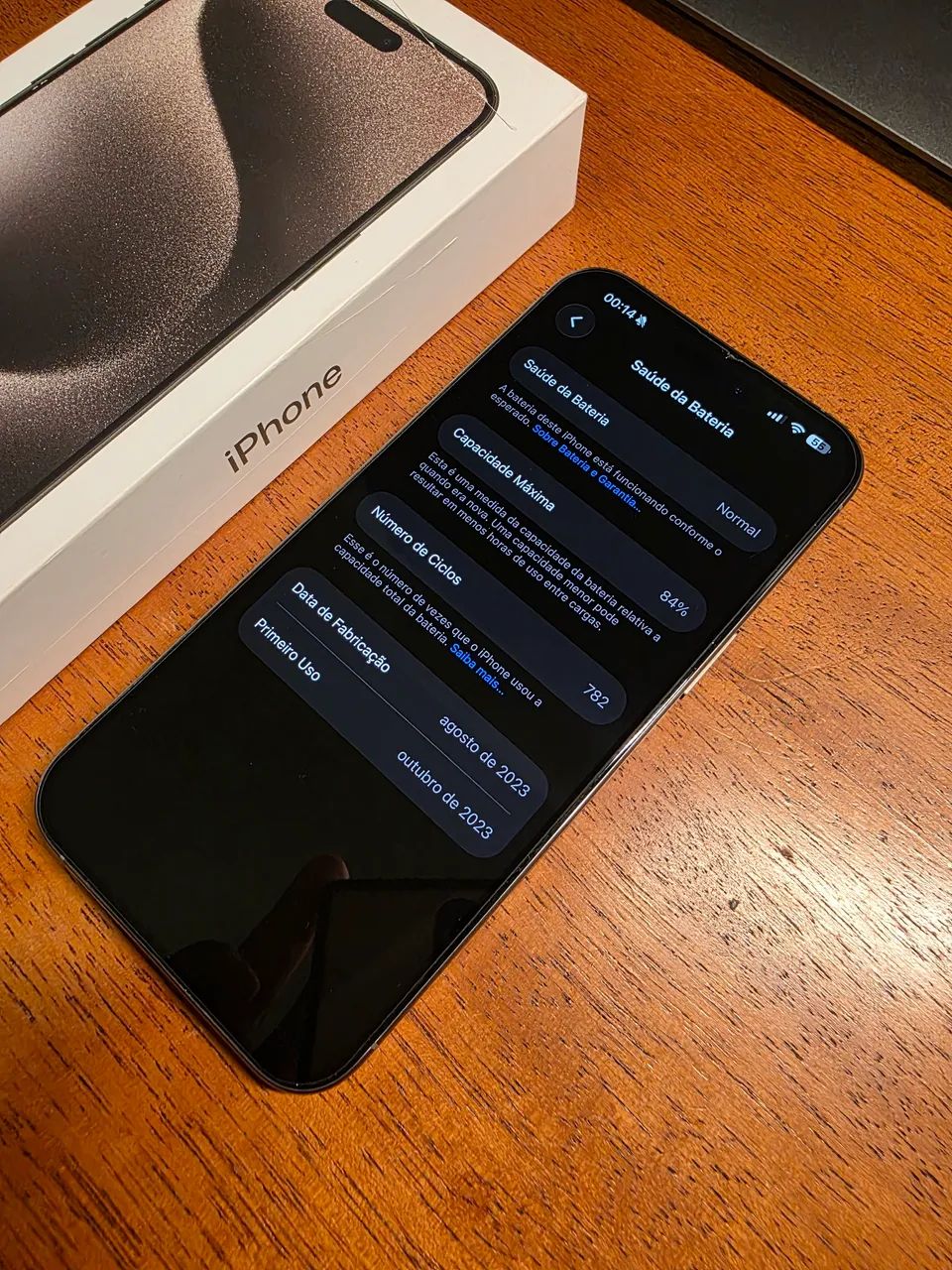 iPhone 15 Pro Max - 256gb - Cinza - Celulares e Smartphones