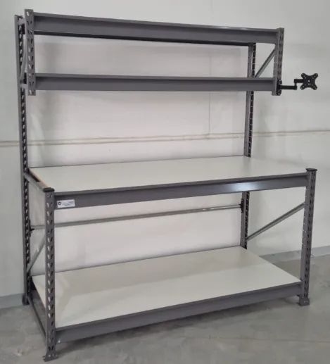 Bancada de Expedição Profissional | Mesa de Embalagem | Estação de Trabalho Logística64308977196803120