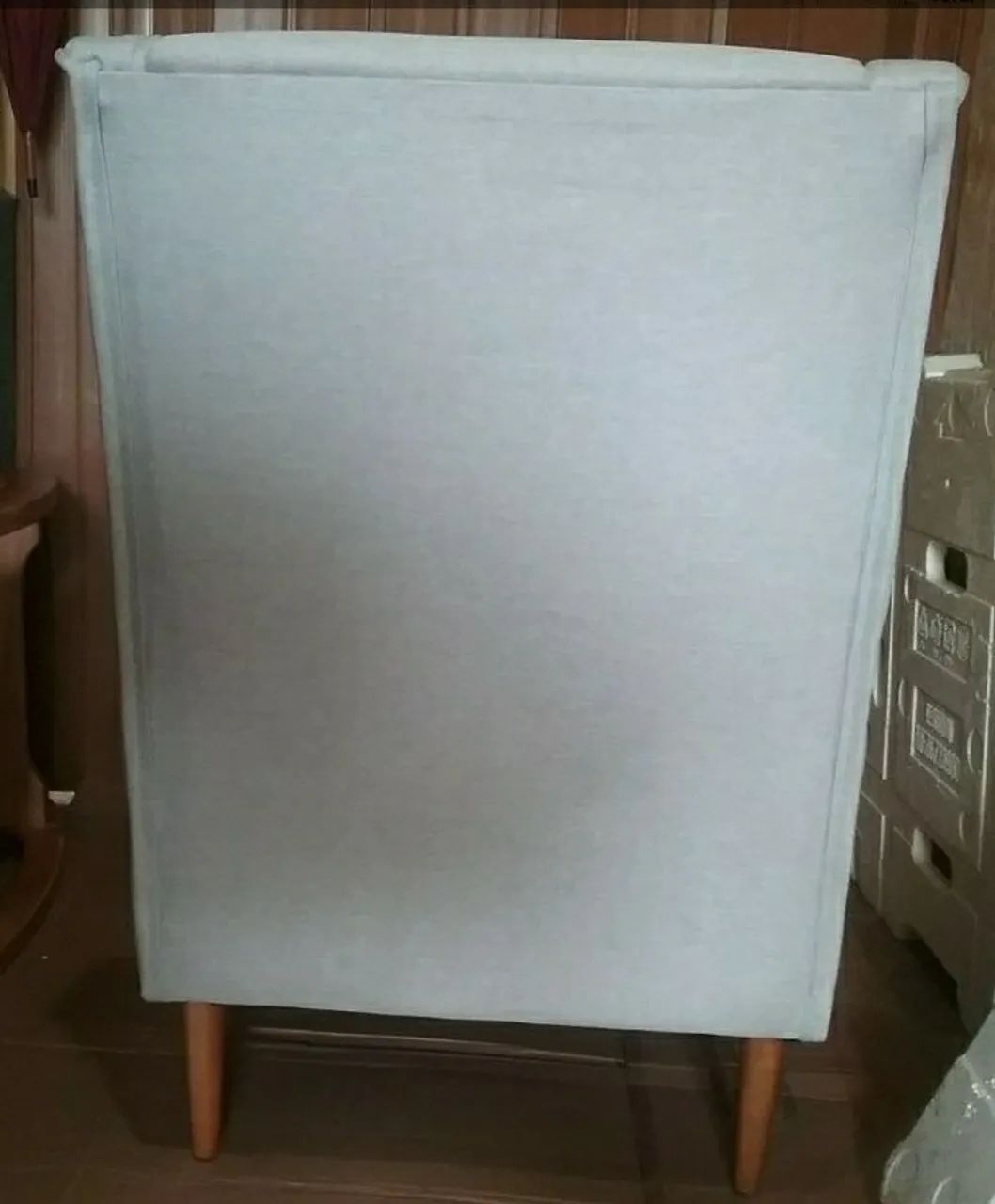 Poltrona Amamentação  - Tecido em Linho - Foto 3