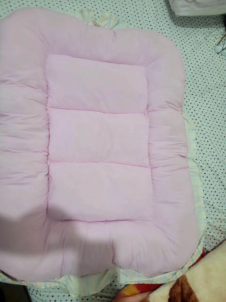 Ninho Redutor de Berço Rosa Bebê Conforto