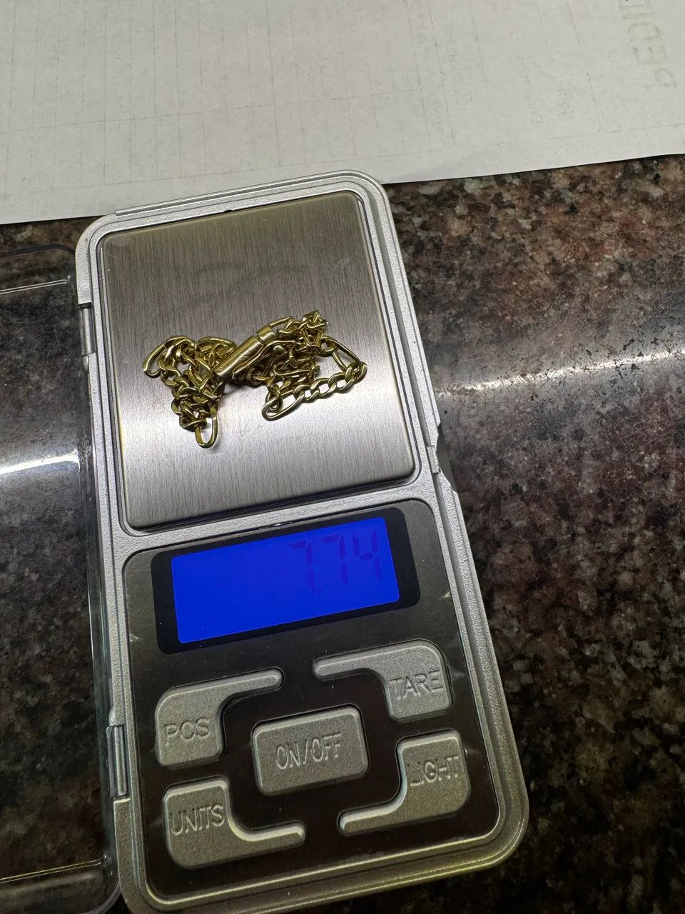 PULSEIRA DE OUTRO MACIÇA 7.74G 23CM - Foto 2
