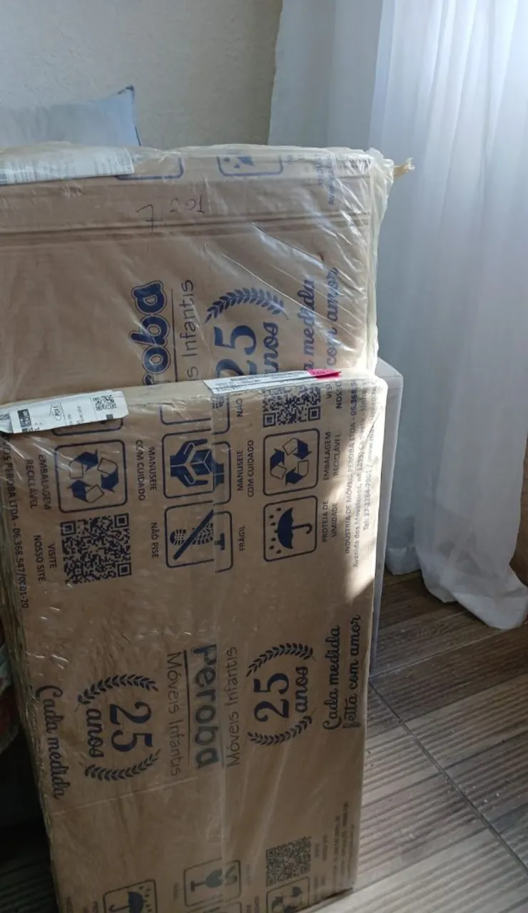 Móveis Infantis Peroba - Cômoda infantil nova na caixa