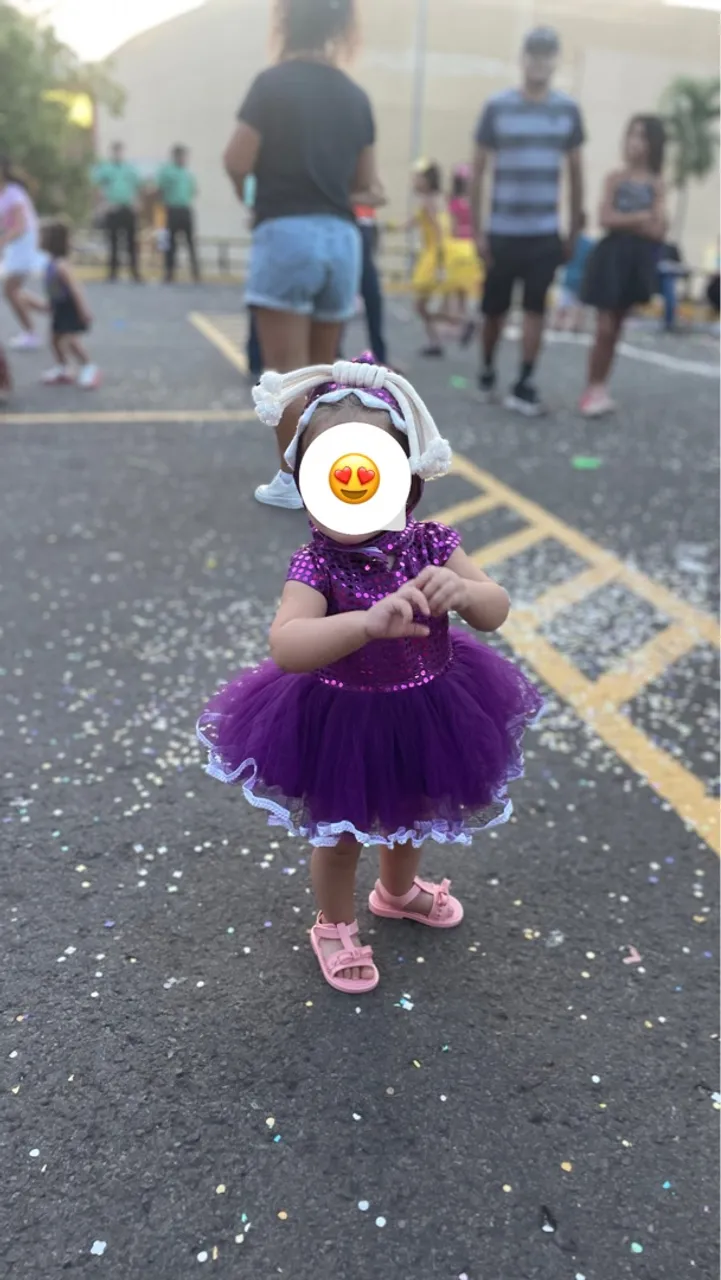 Vestido Fantasia Infantil - monstros s.a