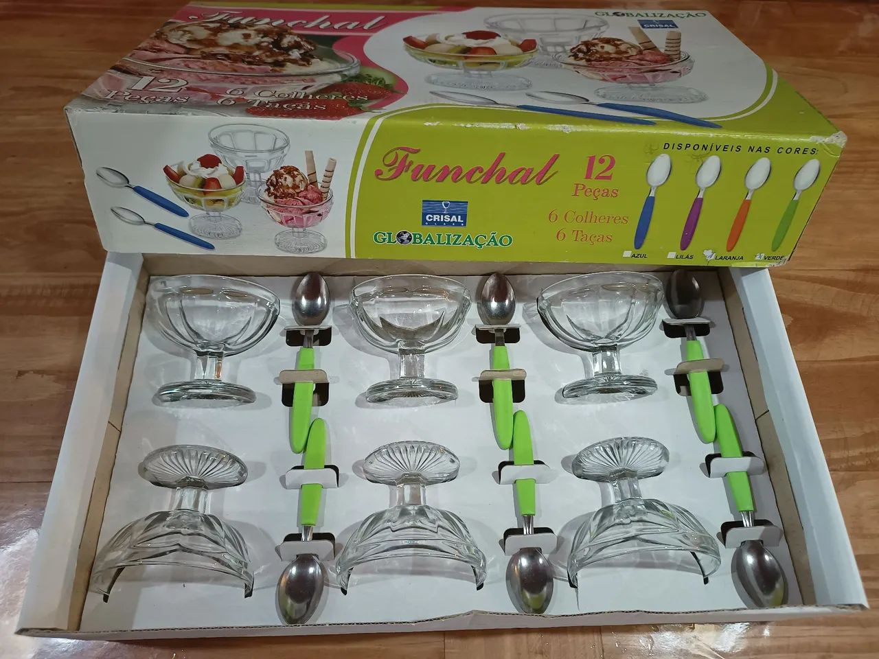 Conjunto taça de sobremesa 12 peças
