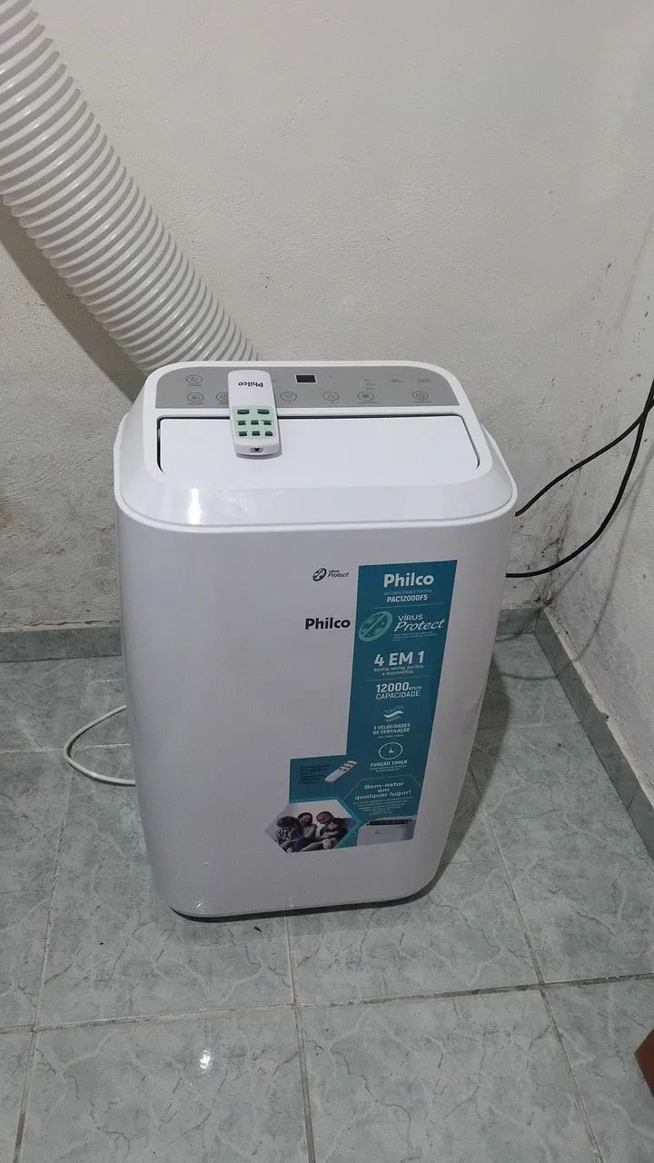 Ar condicionado portátil Philco 12000 BTUs 