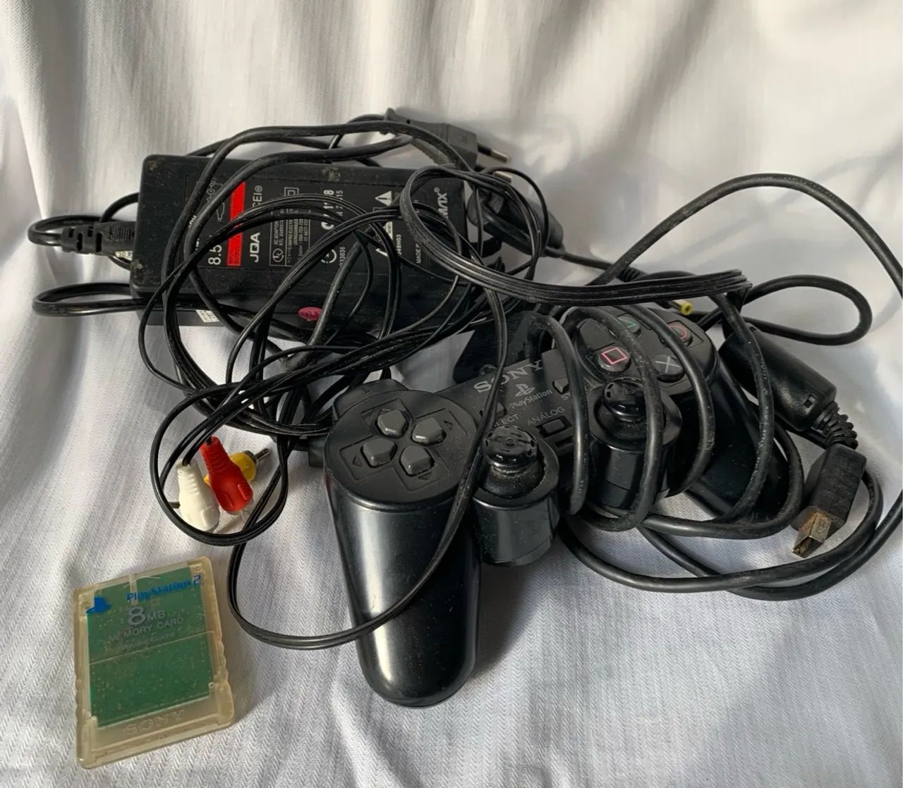 Playstation 2 Slim - Branco - Foto 4