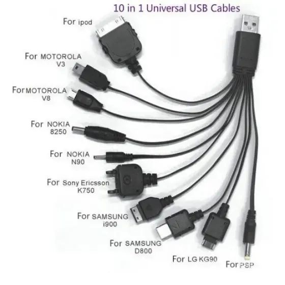 Cabo Usb Universal 10 em 1 LE-113