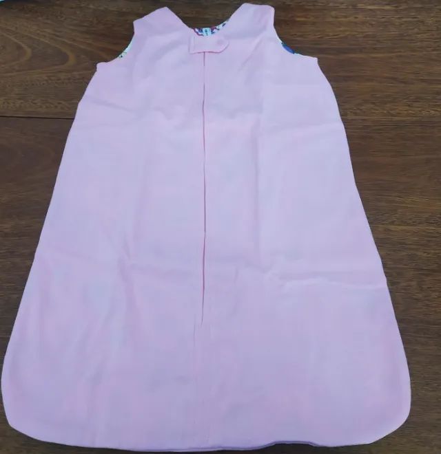 Saco de Dormir Rosa Com Presilha