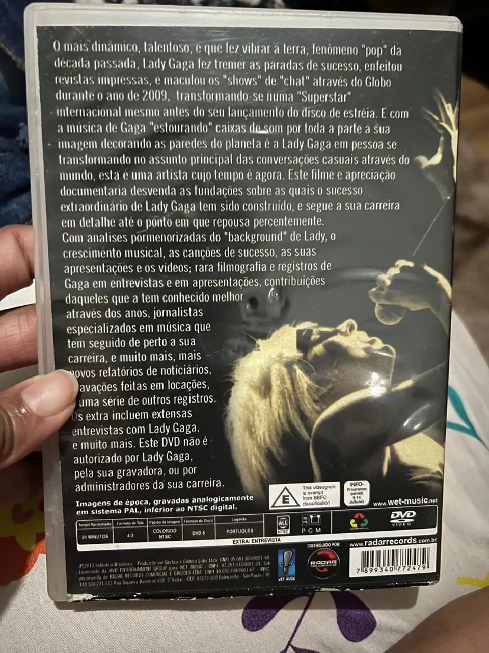 DVD Lady Gaga - A História - Foto 4
