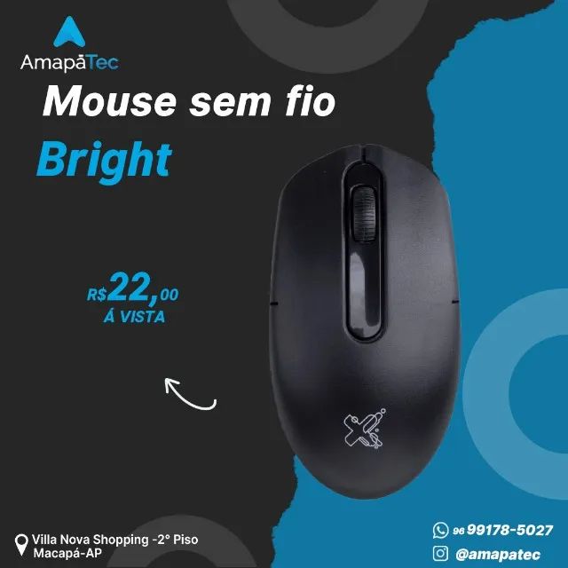 Mouse Sem Fio Maxprint